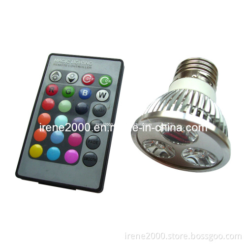 LED Spotlight LED Ceiling Light (KR-3*1W-E27)